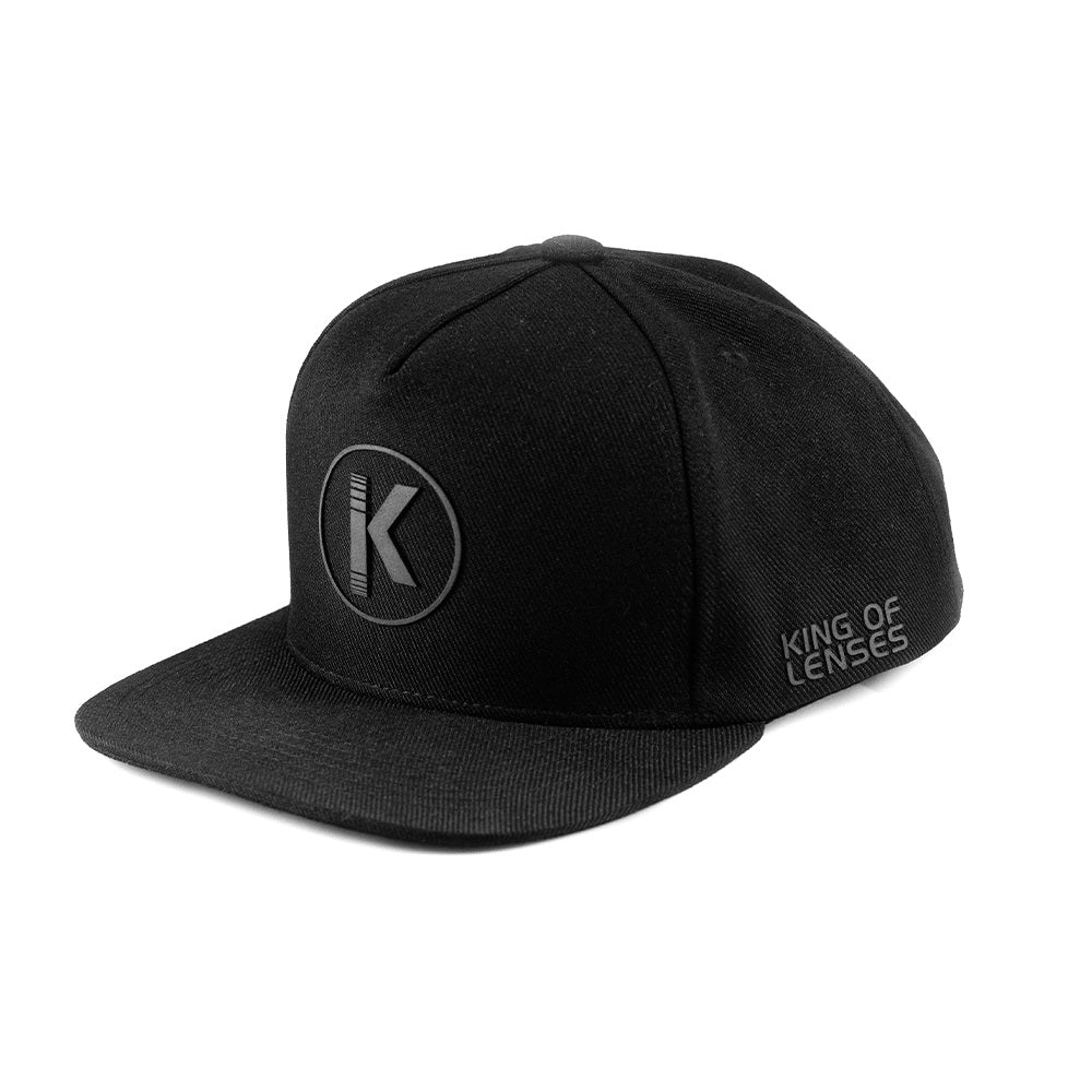 Boné Snapback Aba Reta Preto King Of Lenses